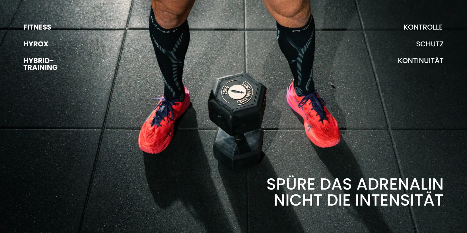 Fitness, Hyrox, Hybrid-Training — Spüre das Adrenalin, nicht die Intensität