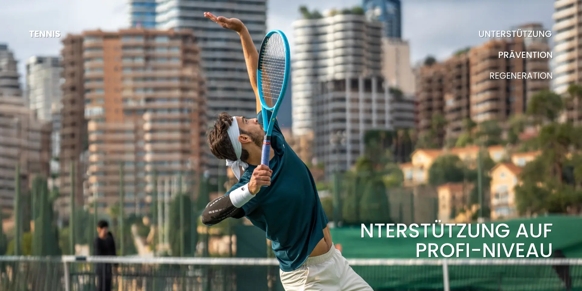 Tennis — Unterstützung auf Profi-Niveau